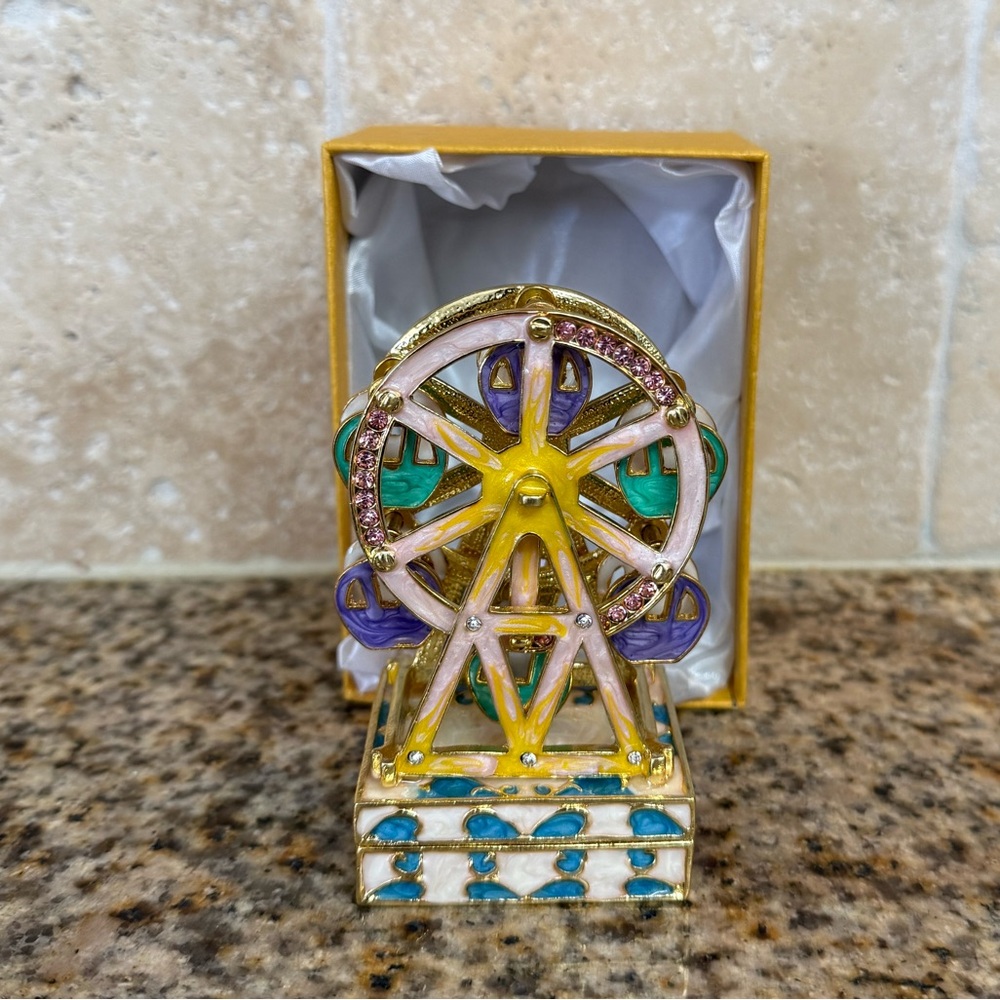 Spinning Ferris Wheel Trinket Box